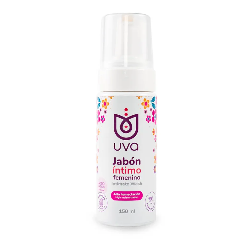 Jabón Íntimo Espuma - UVA 150 ml