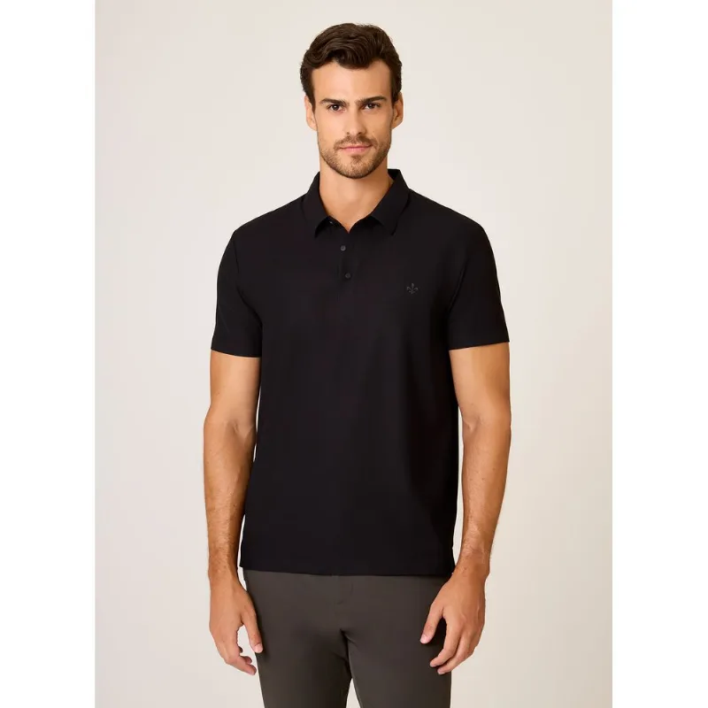 Polo Malha Tech Textura Dudalina Masculina XGG