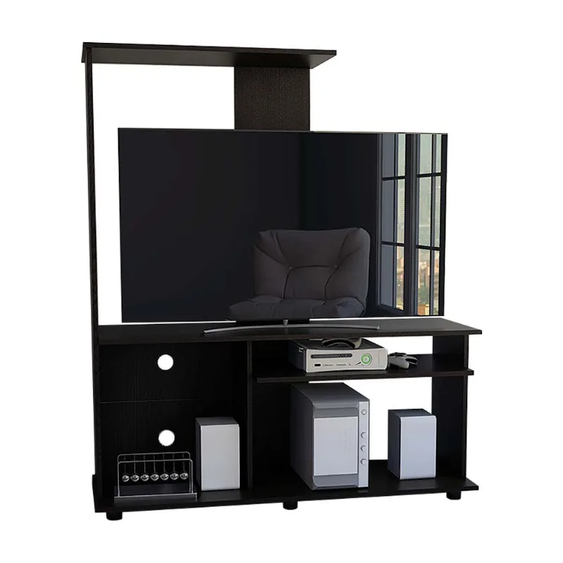 Centro de entretenimiento Magallanes negro 50" Tuhome