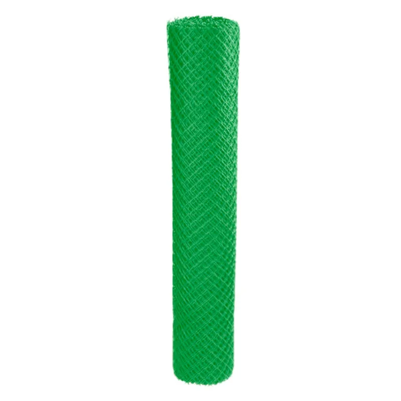 Malla plástica Diamante 1x30 m verde LaFerretteri
