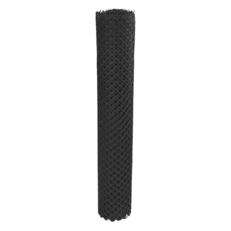 Malla plástica Diamante 1.5x30 m negro LaFerretteri