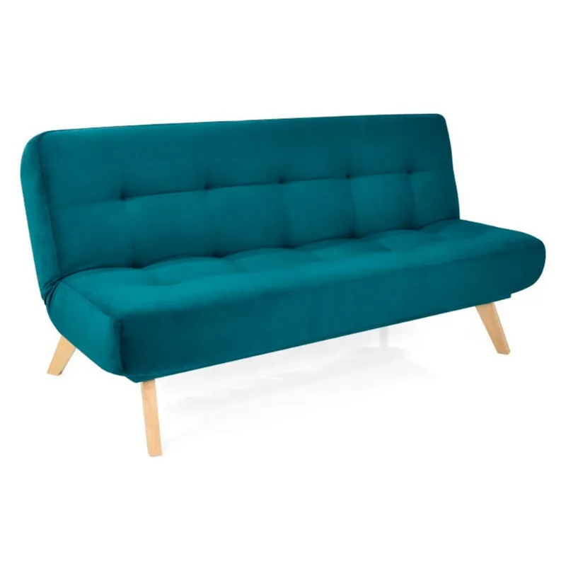 Sofá cama 3 puestos porto petróleo 182x85x85cm Hogar Venecia