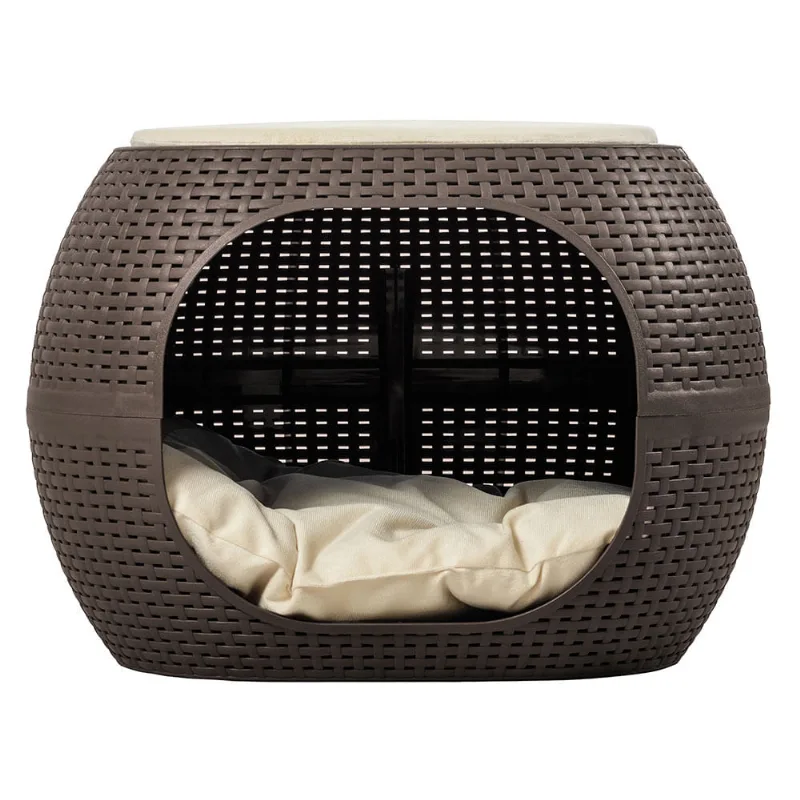 Cama para perro 40x58x58 cm mocca Plasticos MQ