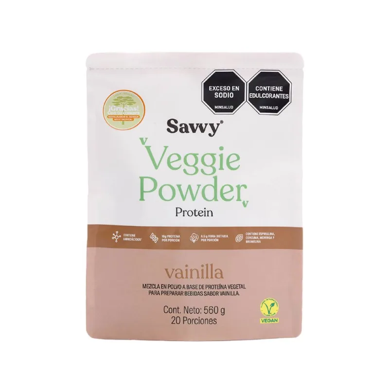 Veggie Vainilla Doypack - Savvy 560 gr