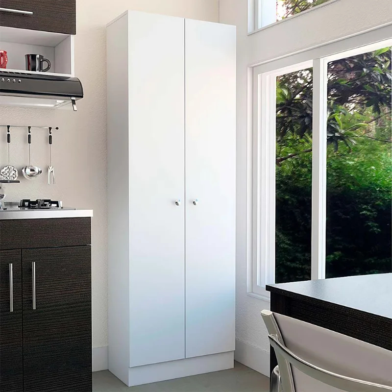Mueble Organizador Cádiz Blanco Melamina Tuhome