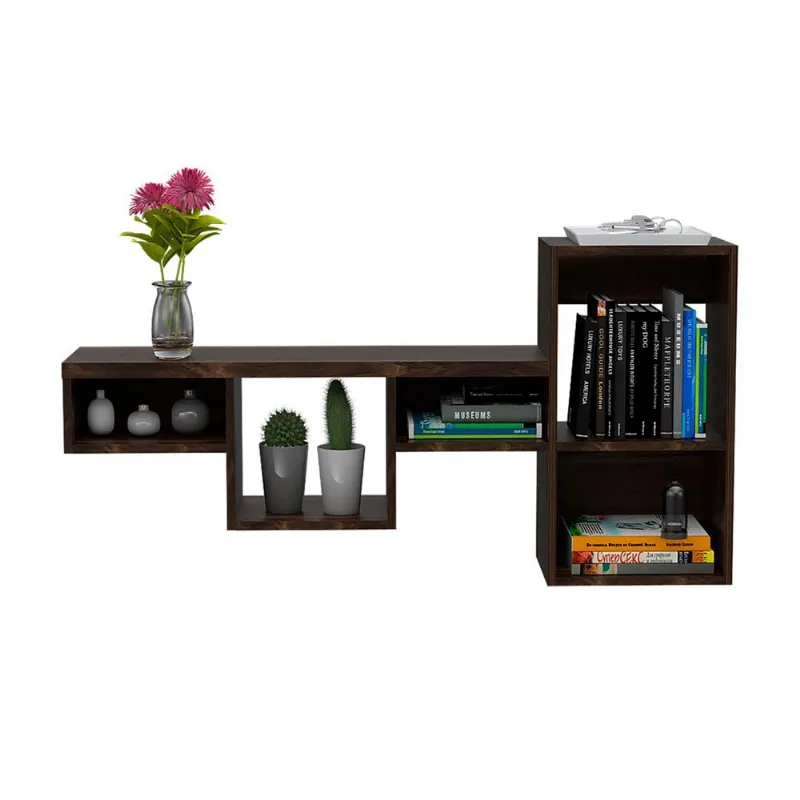 Repisa de Melamina Tuhome Wall 1A Habano de 120 cm