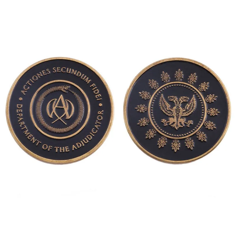Coins Fast Chases Keanu Reeves Anime 2 Peças Medals Commem