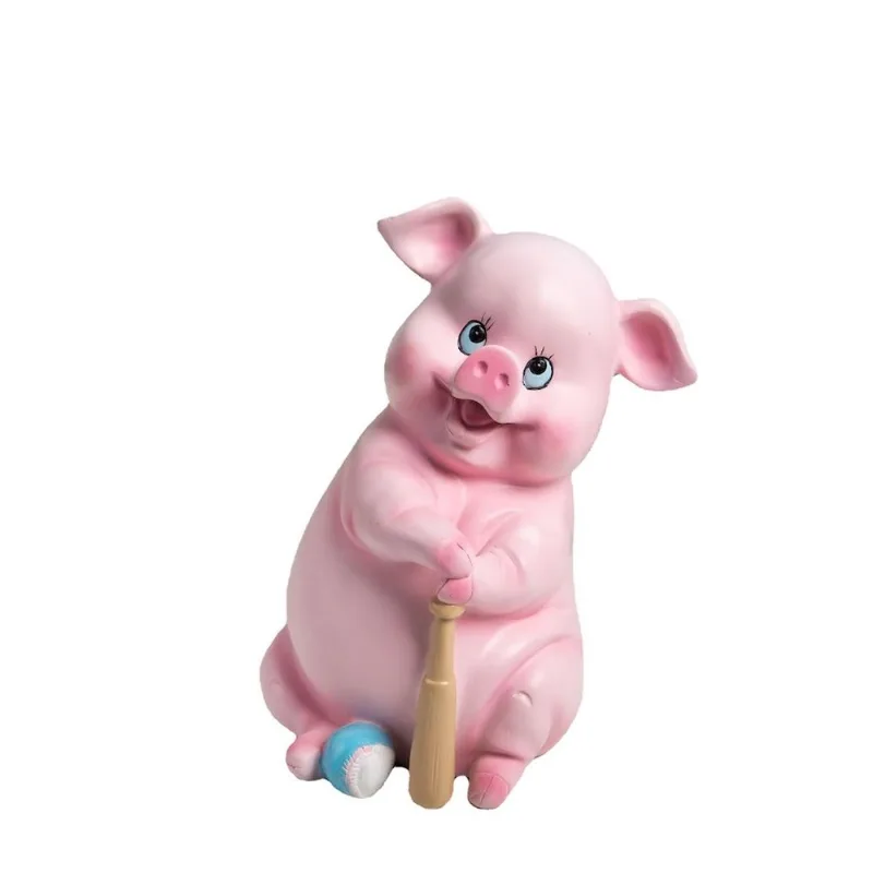 Piggy Bank, Resina Rosa Para Crianças, Moeda, Caixa De Dinheiro, Banco De Dinheiro