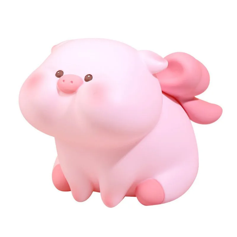 Porcos Fofos Para Crianças Piggy Bank Em Resina 13,3x20x15,5 Cm