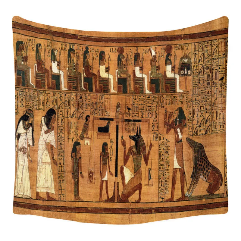 Tapeçaria De Parede Ancient Egypt Series Pharaoh Sacrifice 150x150cm