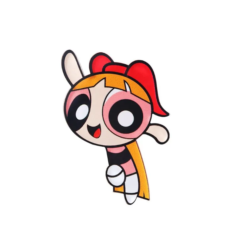 Ímãs De Geladeira Powerpuff Girls Blossoms Anime Pvc/magnet