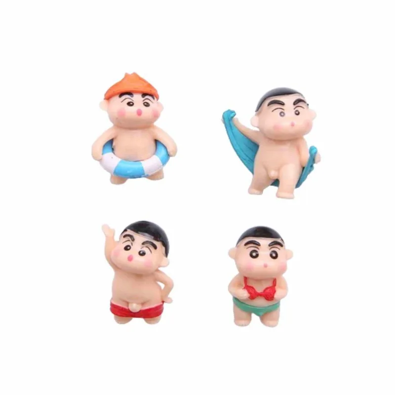 Imãs De Geladeira, 4 Unidades/lote De Lápis De Cor Shins Chans Anime Para Crianças
