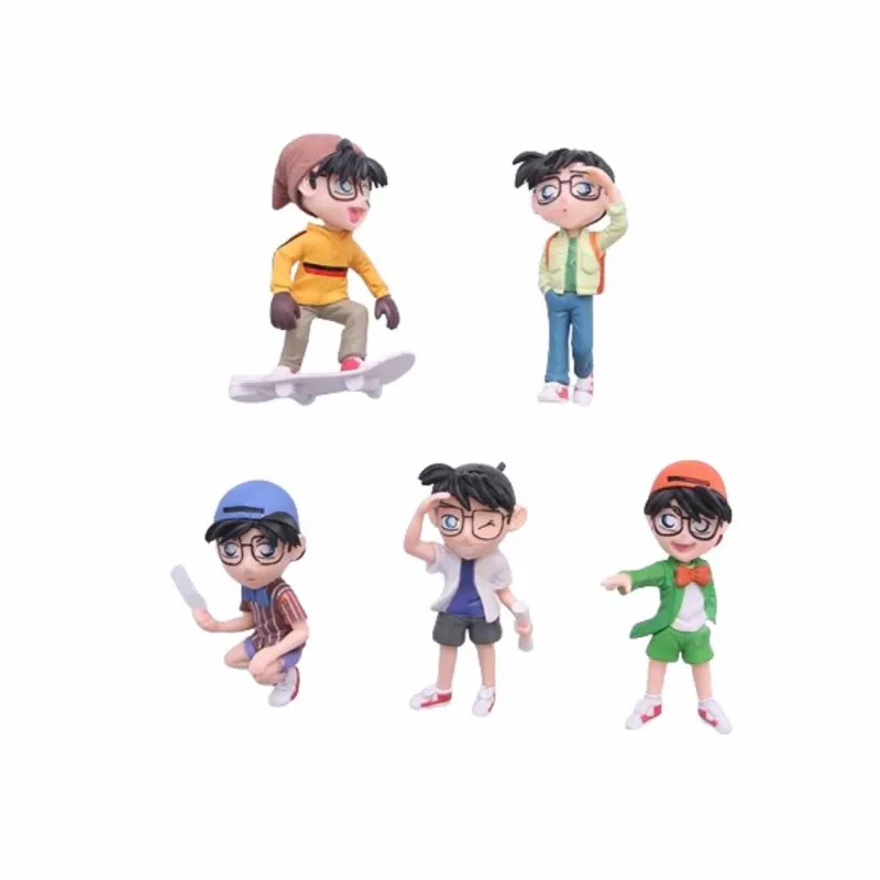 Ímã De Geladeira Detectives Conans Edogawas Anime X5