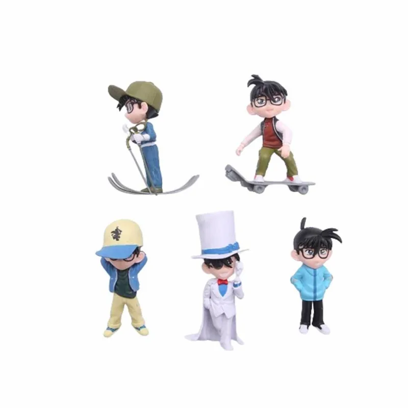 Ímã De Geladeira Detectives Conans Edogawas Anime X5