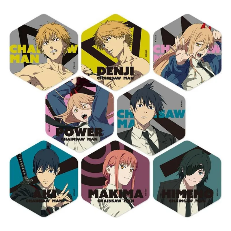 Ímãs De Geladeira, 8 Unidades/lote, Motosserras Mans Denjis Powers Anime K