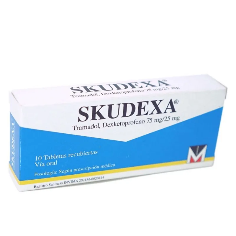 Skudexa 25/75 Mg 10 Tabletas Recubiertas