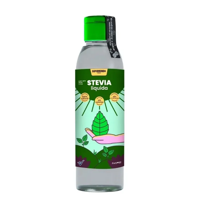 Endulzante Stevia Liquida Supermundo
