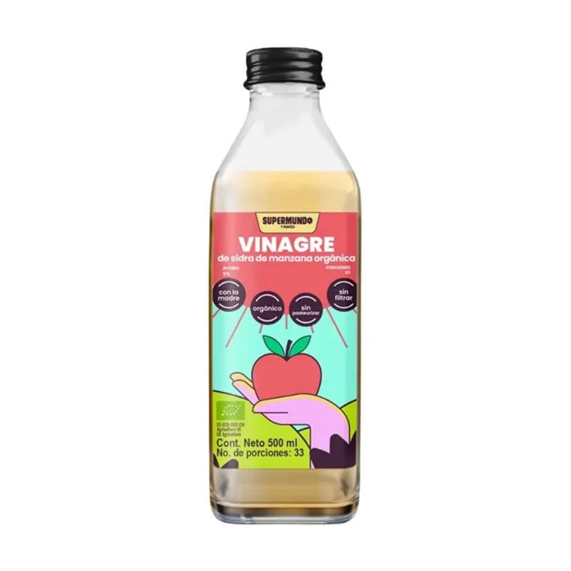 Vinagre de Manzana con la Madre Supermundo