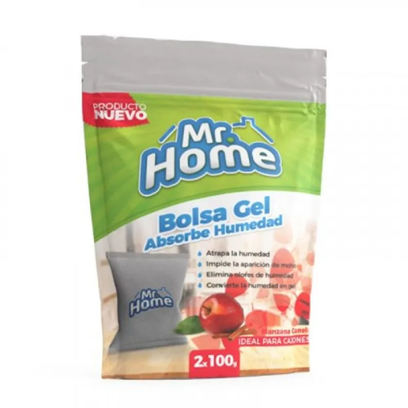 Bolsa Gel Mr Home Manzana Canela 2 x 100 G