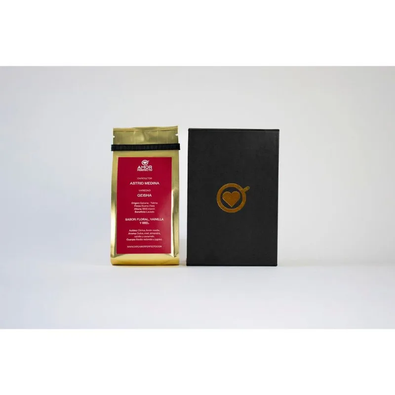 Café AMOR PERFECTO tostado de variedad Geisha (113 gr)