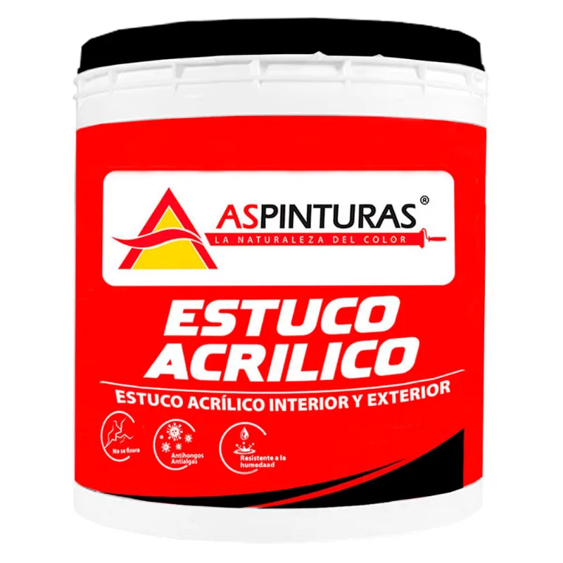Pasta muro acrílico x1.5kg blanco AsPinturas