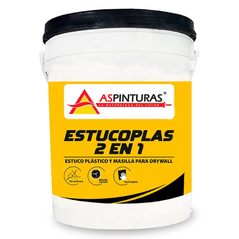 Estucoplas 2en1 14 kg AsPinturas