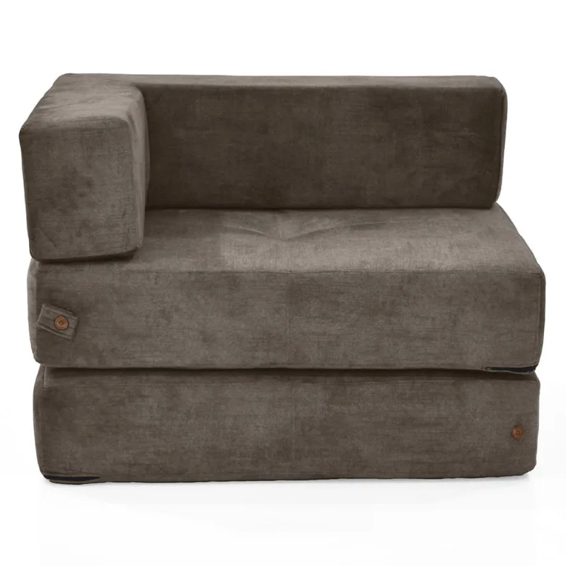 Poltrona Nablus 96x73x68 cm 1 puesto taupe Hogar Venecia
