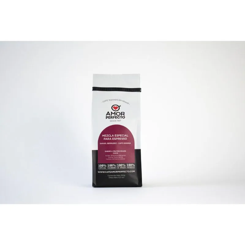 Café AMOR PERFECTO tostado variedad Arábiga (350 gr)