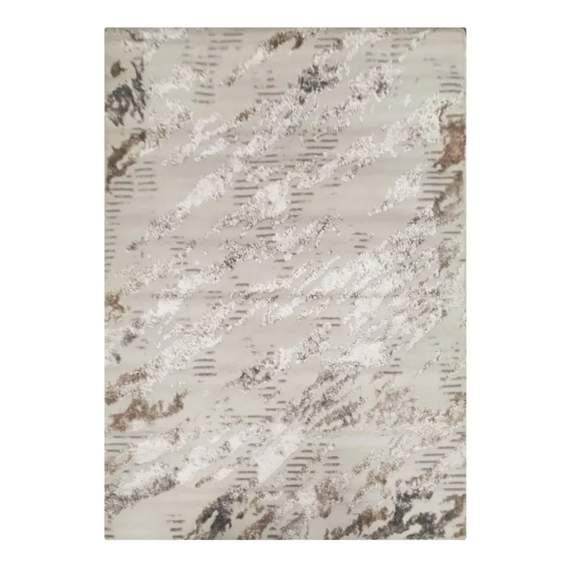 Alfombra sala y comedor Rio 300 garra 120x170x2 cm beige Dib