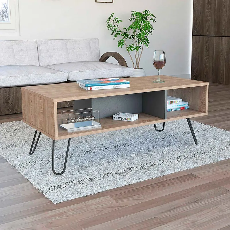 Mesa de centro Vassel color Nature Tuhome