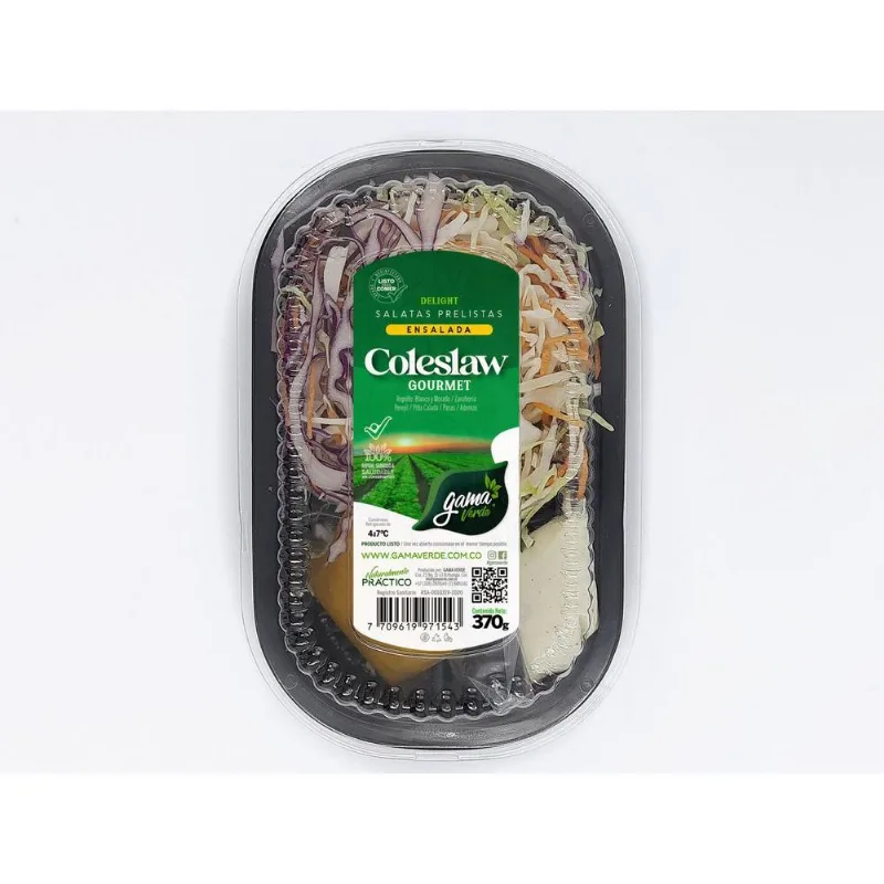 Verd frescas ensalada coleslaw 140 gr
