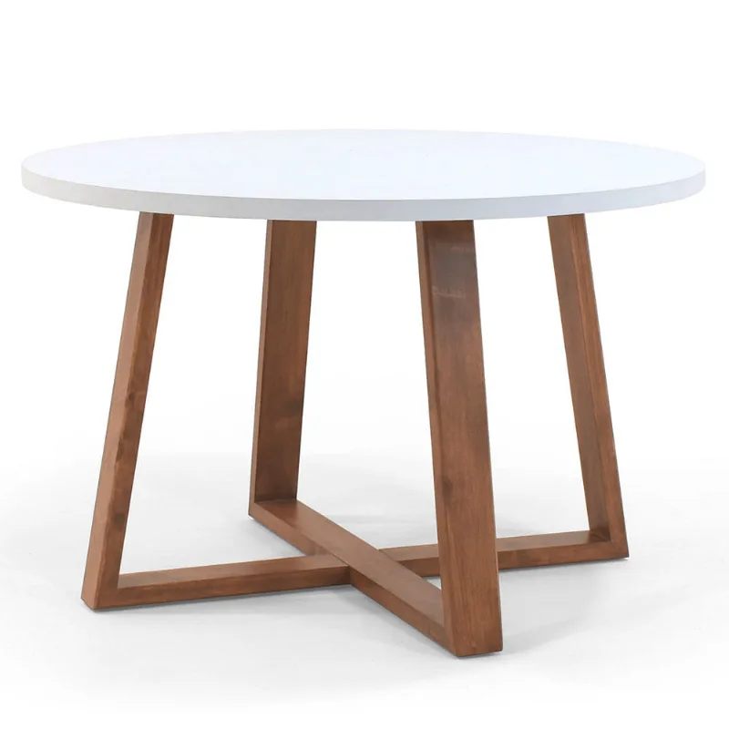 Mesa comedor 120x120x77 cm Maine Hogar Venecia