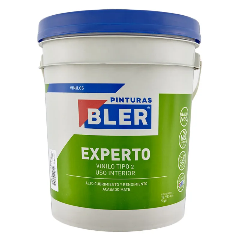 Vinilo T2 5gl Experto Blanco Bler