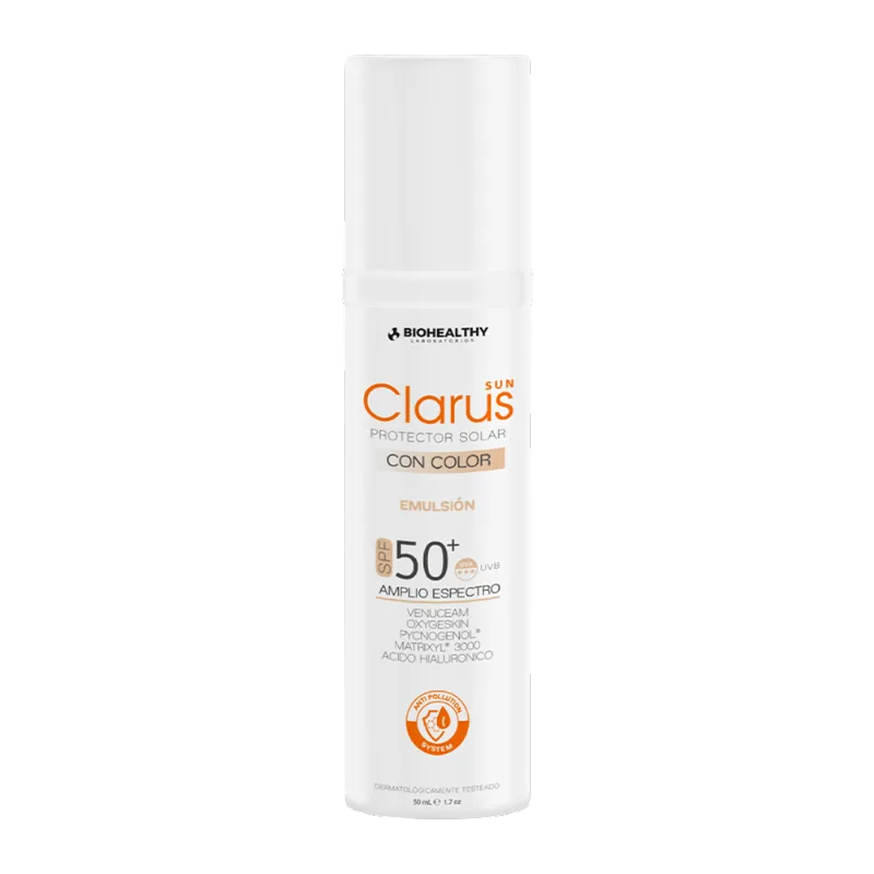 Clarus Color Emulsión Toque Seco - Biohealthy 50 ml