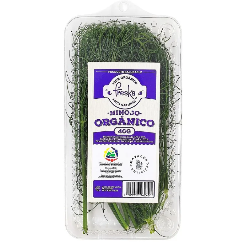 Hinojo Organico 40 gr