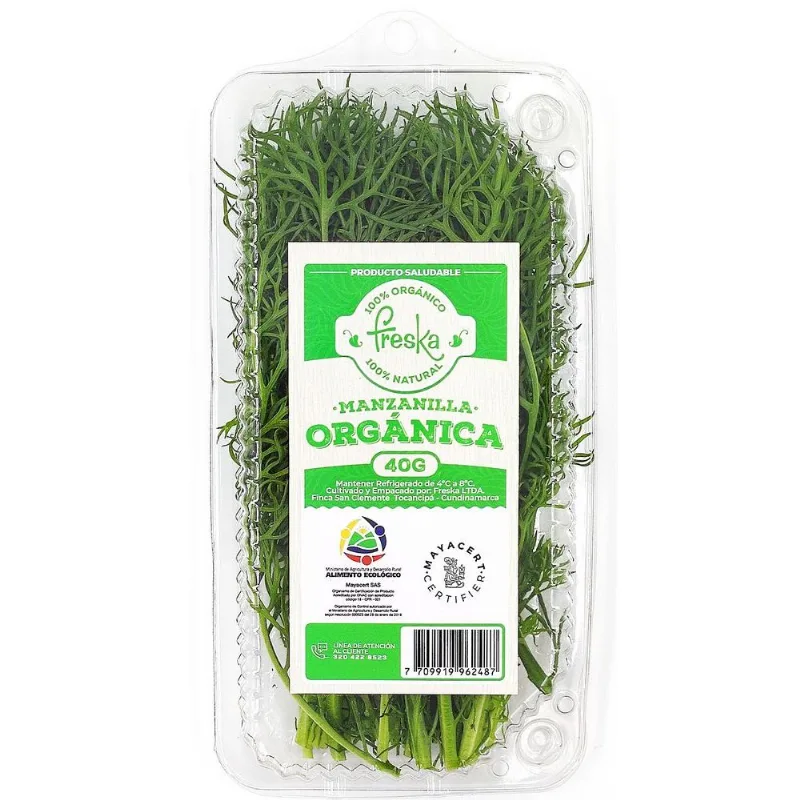 Manzanilla Organico 40 gr