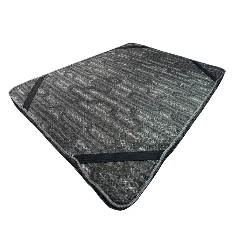 Colchoneta Topper Negra 160 extra doble o queen 160x190x8cm Estilo Y Confort 1540852