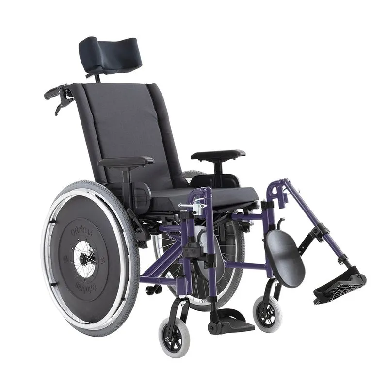 Cadeira De Rodas Avd Alumínio Avd Reclinável 44 Cm - Ortobras