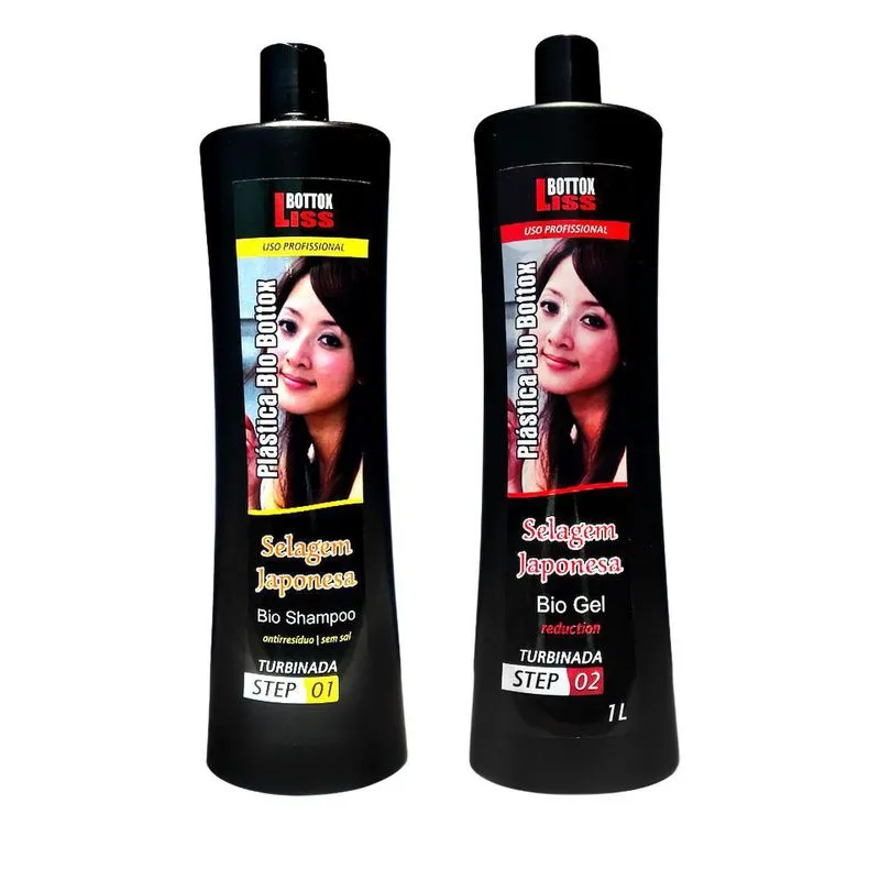 Kit Progressiva Selagem Japonesa Shampoo + Progressiva