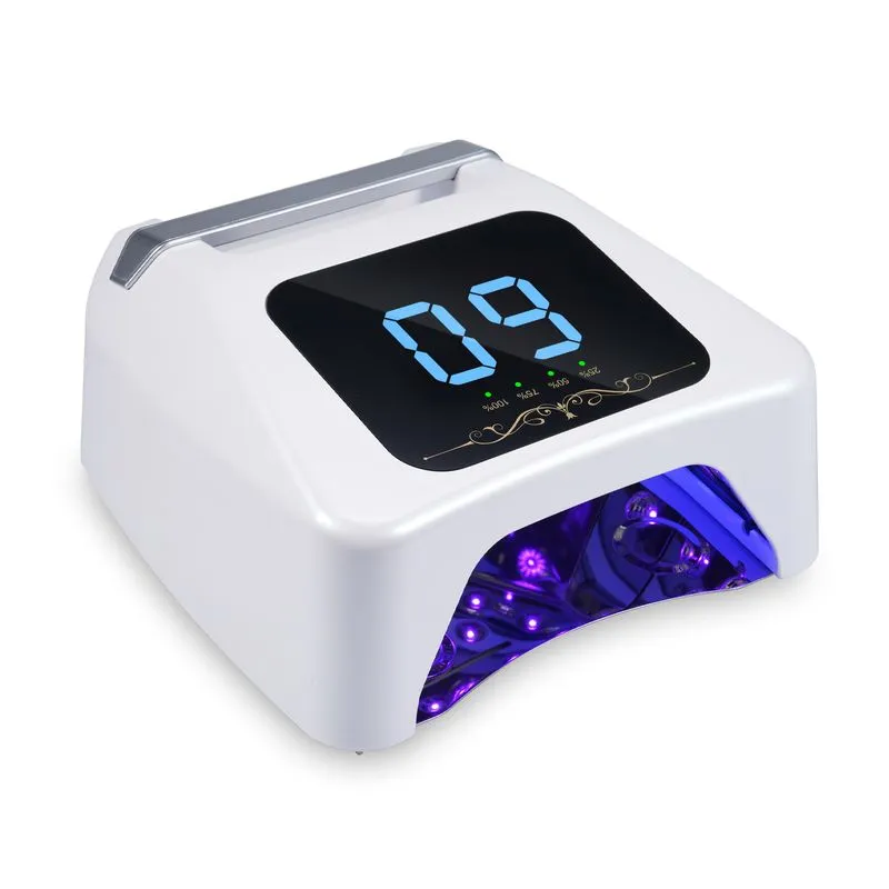Lâmpada De Unhas Led Uv 72w Secador De Unhas Em Gel De Secagem Rápida