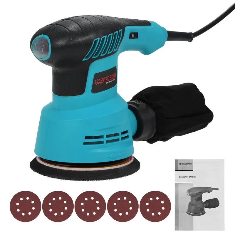 Lixadeira Orbital Aleatória 300w 12000rpm Lixadeira Orbital Elétrica