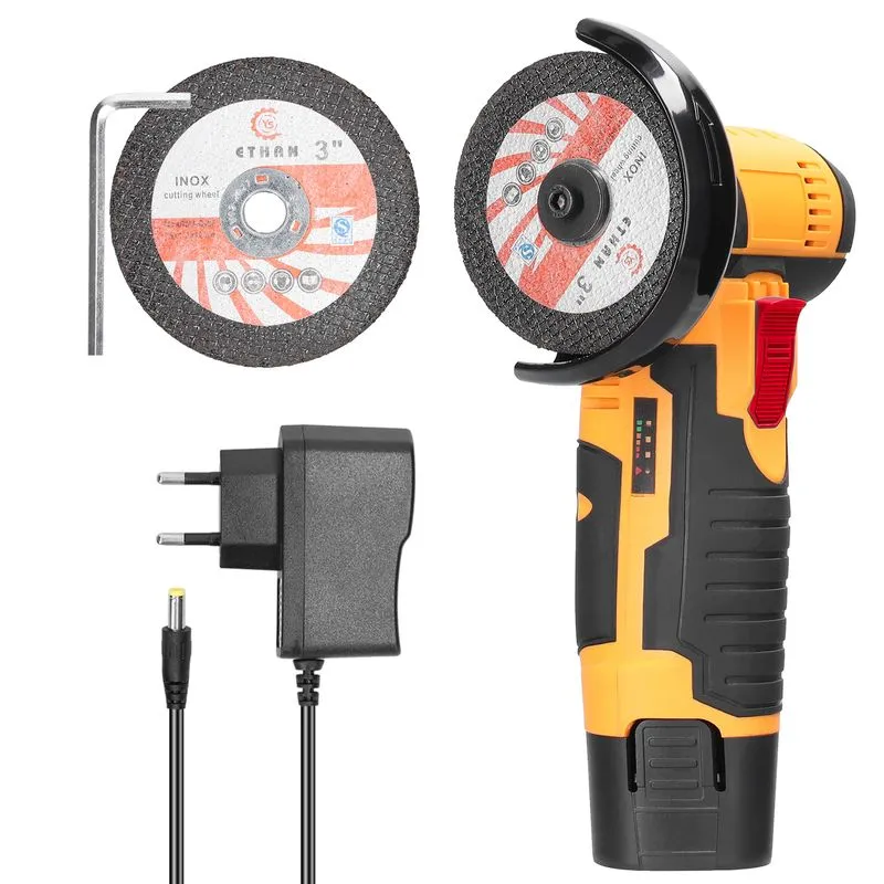 Ferramenta De Moagem Elétrica Mini Grinder 19500 Rpm Com Bateria