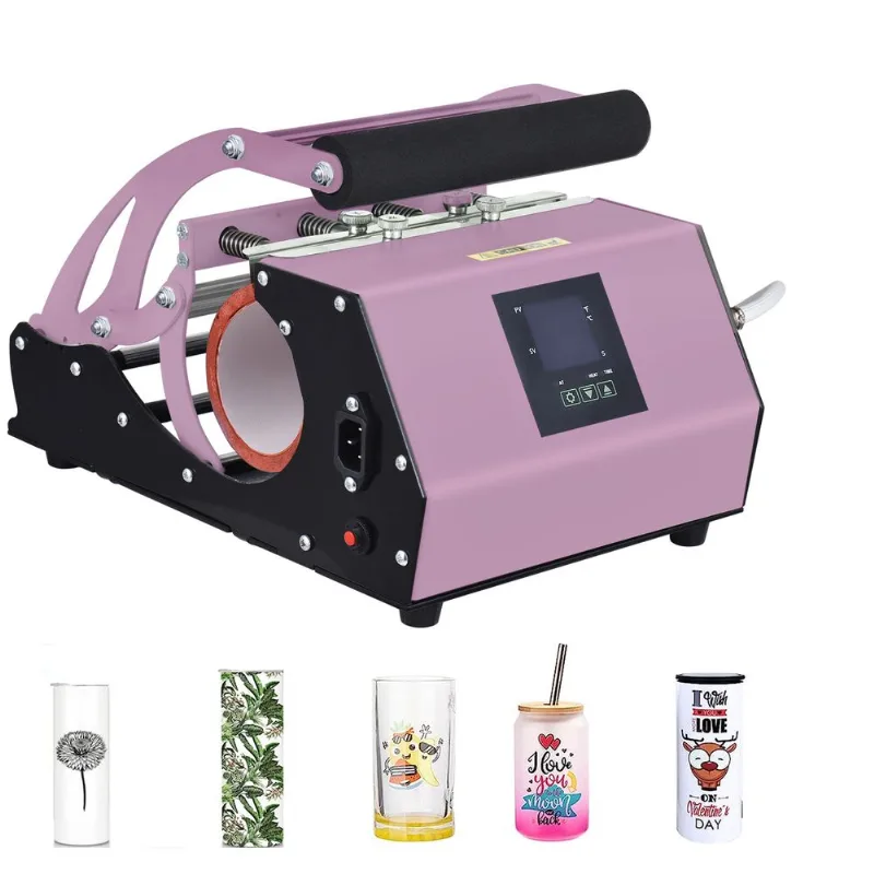 Máquina De Prensa Térmica Tumbler 110v Para Sublimação De 330ml-600ml