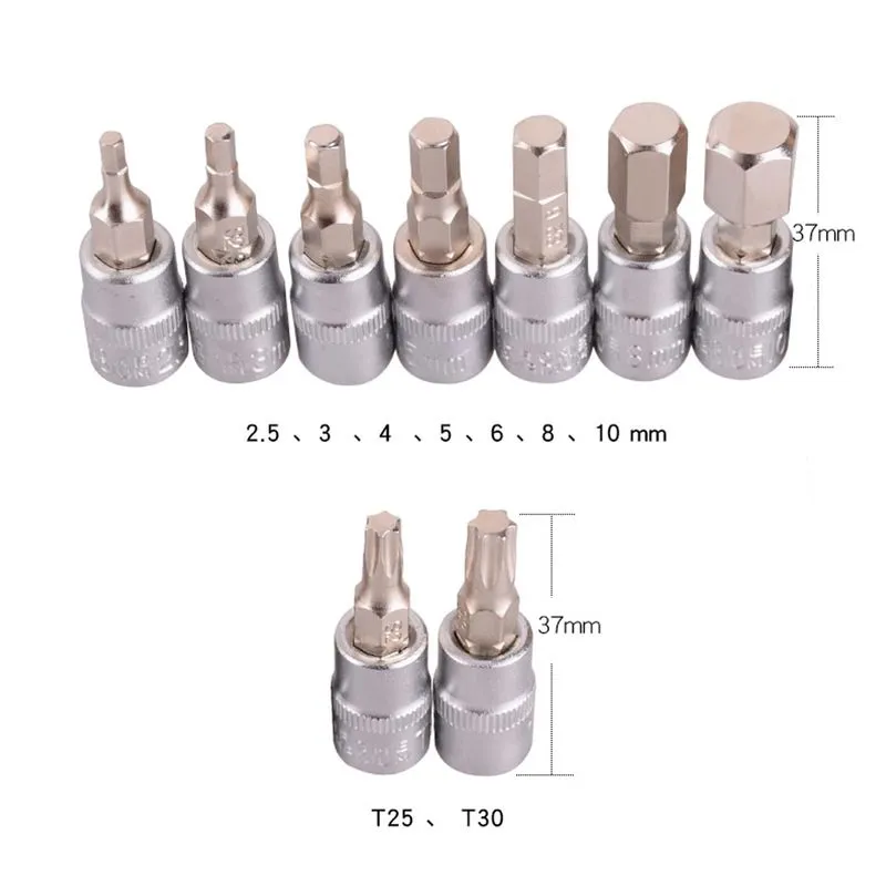 Chave De Torque Genérica 45295 1-25 Nm Com Soquetes De 9 Bits
