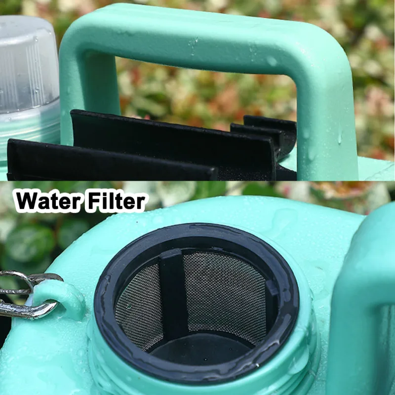 Aspersor Elétrico De Jardinagem Sem Fio Tipo Garrafa De Água 5l