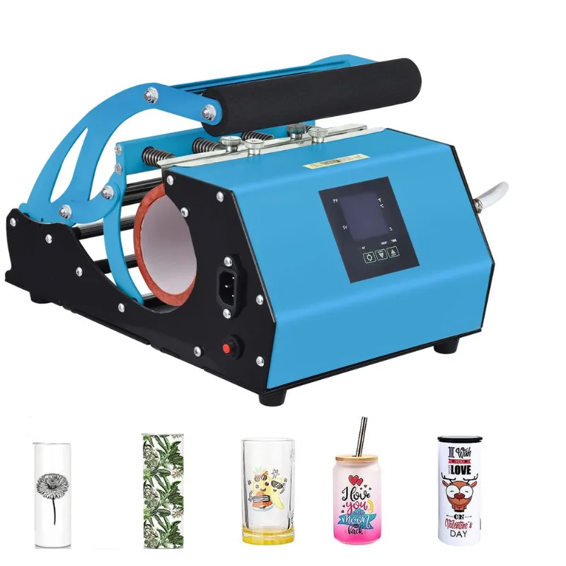 Máquina De Prensa Térmica Tumbler 220v Para Sublimação De 330ml-600ml