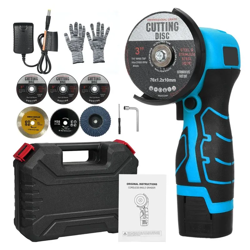 Esmerilhadeira Angular Geevorks Cordless 16,8v 7000rpm Elétrica