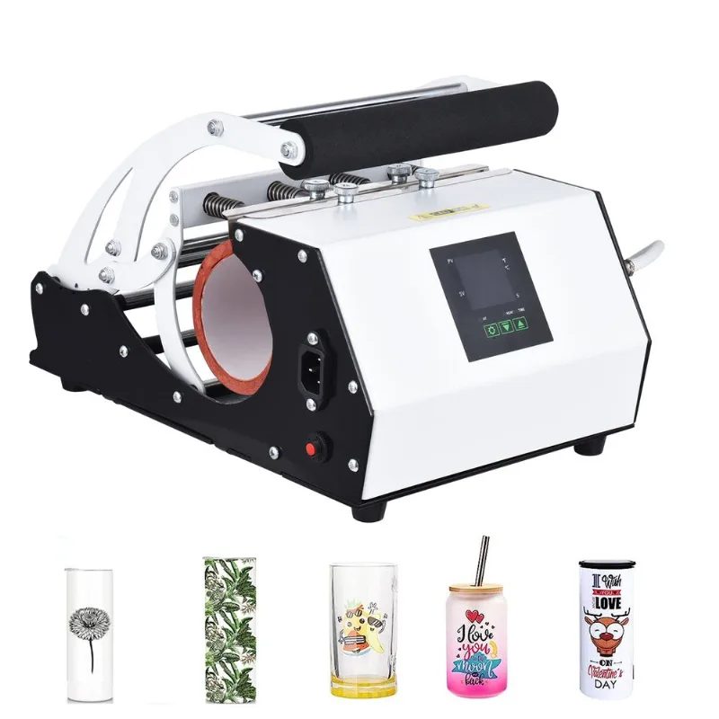 Máquina De Prensa Térmica Tumbler 220v Para Sublimação De 330ml-600ml