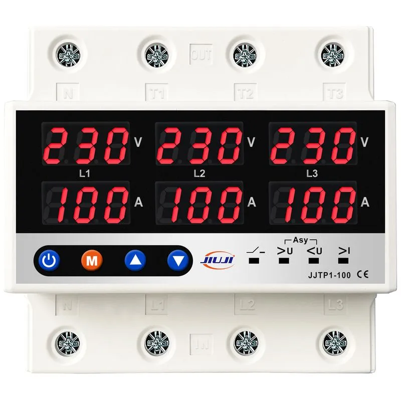 Protetor De Religamento Automático, Display Lcd 63a/100a 220v
