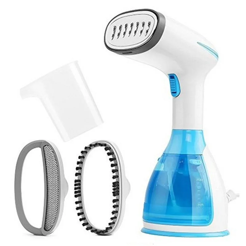 Vaporizador De Roupas Portátil 1500w 280ml Tanque De Água Azul